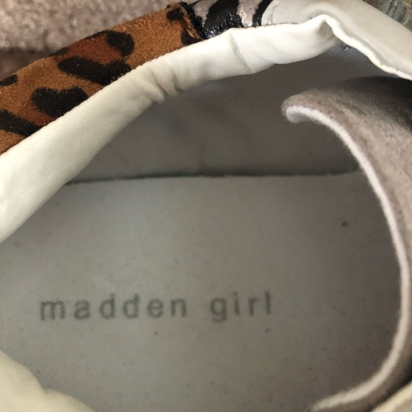 Madden Girl Leopard Sneakers Women’s Sz 10 NWT - Picture 4 of 5